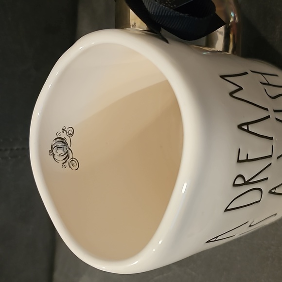 NWT Rae Dunn Disney Collection  A DREAM IS A WISH Cinderella mug - Picture 4 of 5